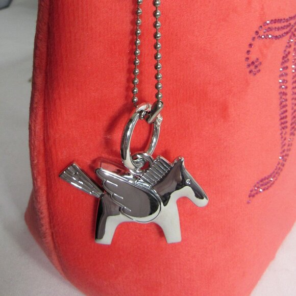 PEGASUS SILVER PLATE PURSE CHARM, KEY CHAIN, PHONE CHARM GIFT QUALITY MAKE OFFER - Picture 7 of 10